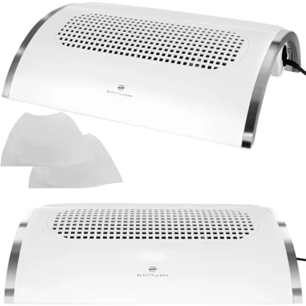 Negldammsuger - Sugesystem for manikyr og negler - Hvit støvsuger white 1100