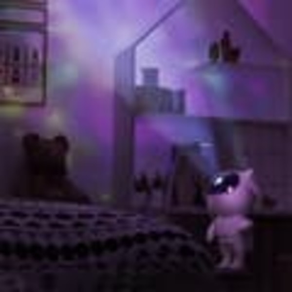Nattlampe - Stjerneprojektor med LED-lampe - Astronaut