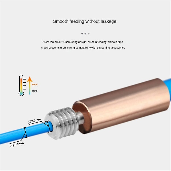 Til Neptune 4 4pro Fuldt Hotend Opvarmningselement Termistor Pom Hjul Sokker Kobling Dele 3d Printer