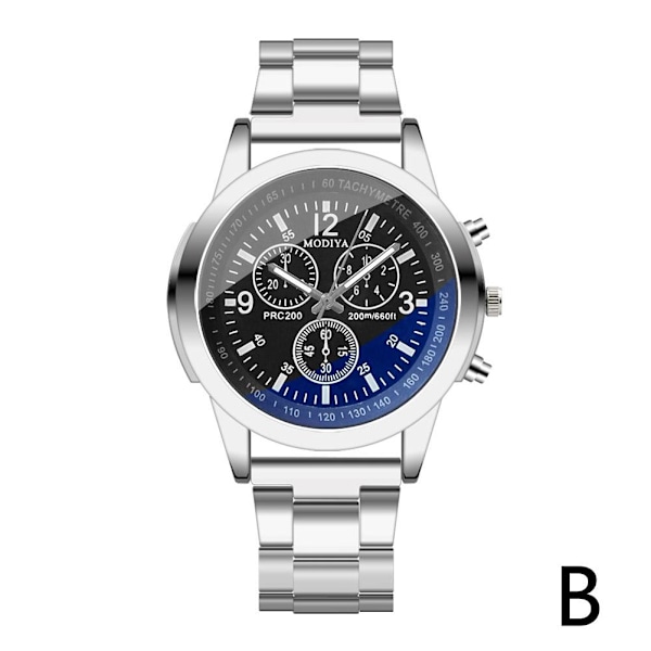 Herrklocka Kvartsrörelse Businessklocka Automatisk M Black One size