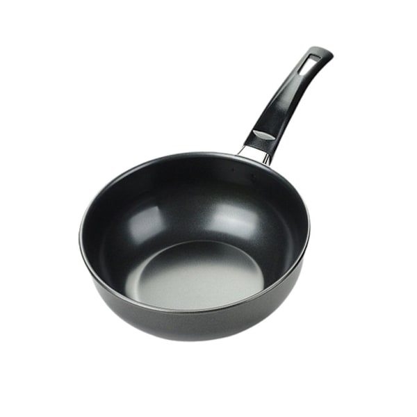 Non-stick Gryde Mini Induktionskomfur Non-stick Kasserolle Husholdning blackC 18 cm