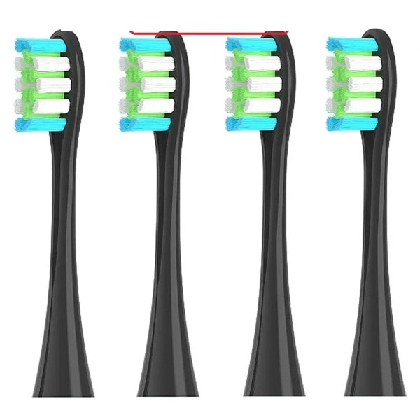 12 stycken Ersättningsborsthuvuden för Oclean X/ X PRO/ Z1/ F1/ One/ Air 2 /SE Sonic Elektrisk Tandborsthuvud[GKS]