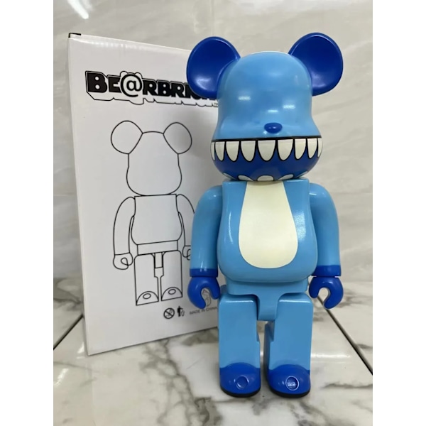 400 % Bearbrick Batman Actionfigur Anime Filmer Karakter Figur PVC Statue Rommodell Dekorasjon Barn Julegaver 28cm Style 3 Style 3 28cm