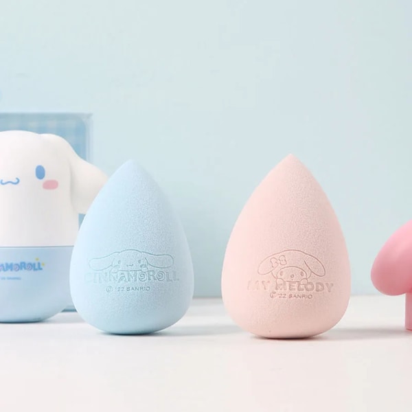 Sarjakuvahahmo Sanrioed Kawaii Cinnamoroll Kauneusmuna Miniso Tyttö Sydän My Melody Meikkisieni