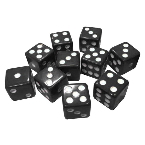 Noppasetti 10 kpl keltainen Gul one size