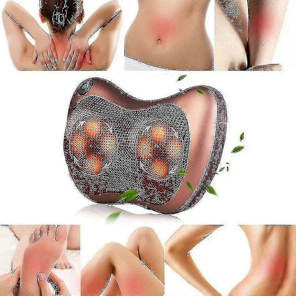 Dhrs Massagekudde Shiatsu Bekväm Nacke Axel Auto Infraröd Värme