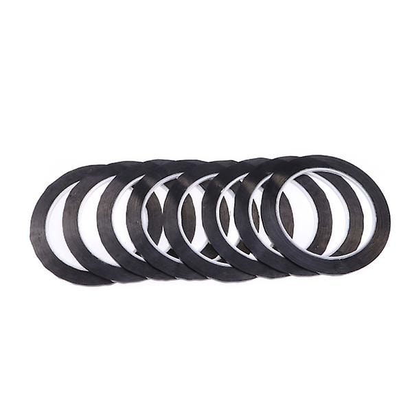 10 stk. Svart Whiteboard Gaffatape Whiteboarddeler Svart Whiteboard Whiteboardtape Pinstriping Elektrikerteip Svart660x0,5 Svart Svart Black 660*0.3