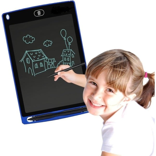 LCD-skrivplatta, 8,5 tums ritplatta för barn Doodle Board