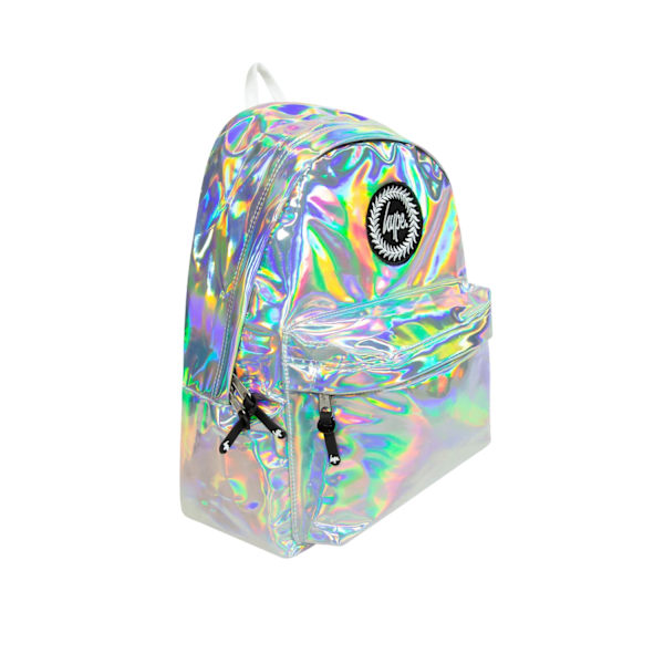 Hype Holographic Reppu, Yksi Koko, Hopea Hopea Silver One Size