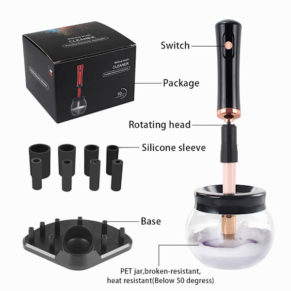 Pro Makeup Brush Cleaner Hurtig Vask Tør Rengøring Maskine Sort https://i.imgur.com/FuWaH83.jpg