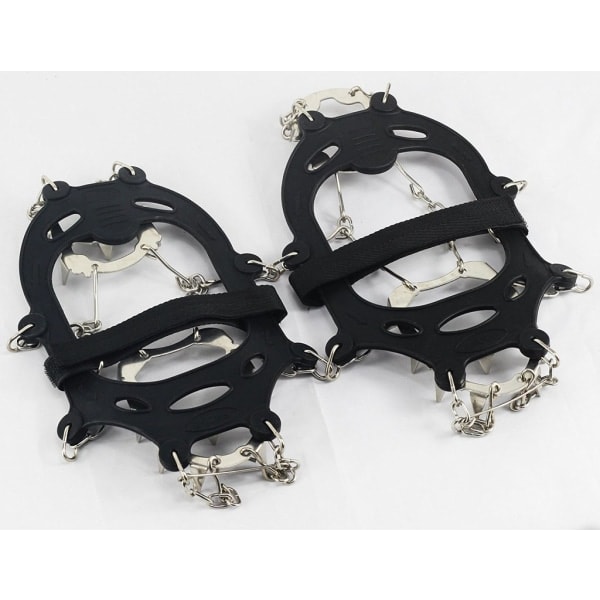 Antislippigger/pigger for sko med 18 ståltann/pigger (L)