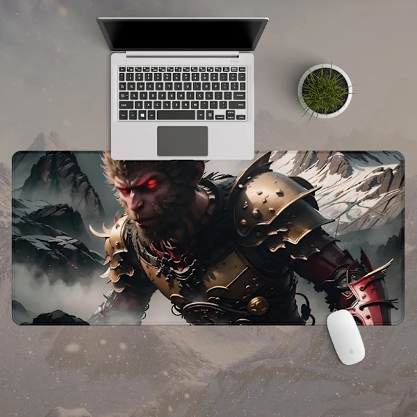 Black Myth: Wukongs loyale fans og spillere, der søger e-sportsudstyr i høj kvalitet, den overdimensionerede computerbordmåtte er dit bedste valg 3