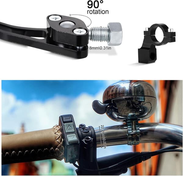 Cykelbackspegel, elbilbackspegel, elektrisk