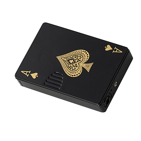 Poker Lighter Spade A Sink Alloy Vindtett UV Pengesjekk