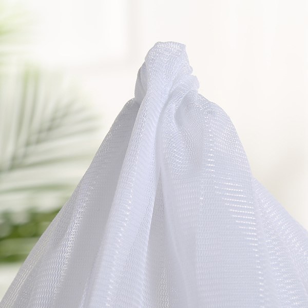INF Vaskeposer med finmasket nett, 3-pakning White White