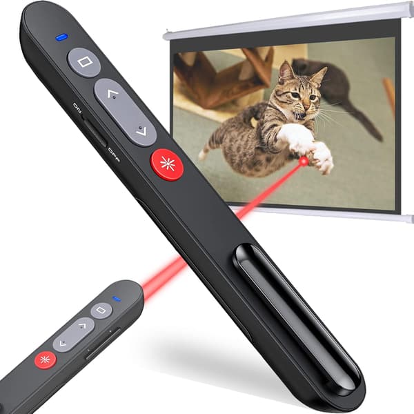 Presentationsklicker för Powerpoint, Powerpoint Clicker Trådlös Presenter Clicker