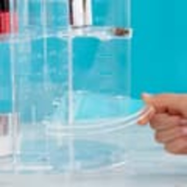 Roterende Opbevaringshylde - Transparent