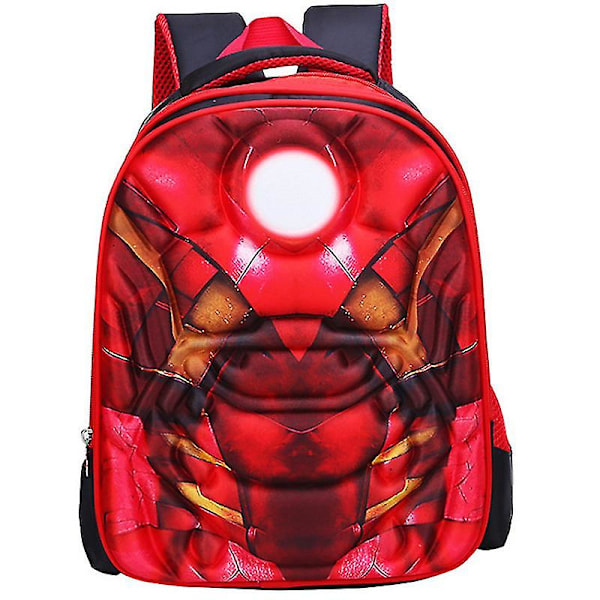Ryggsäck för barn, superhjälte, skolväska, ryggsäck, present Iron Man