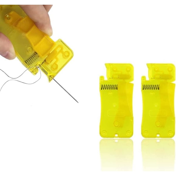 Automatisk nålträdare hantverksverktyg för vuxna gör-det-själv nålträdningssats 10 stycken, gammal, barn