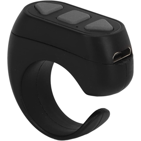 TIK Tok Fjärrkontroll, Tiktok Rullningsring, Bluetooth Sidvändare för Kindle APP, TIK Tok APP Kompatibel med IOS & Android-AD10-