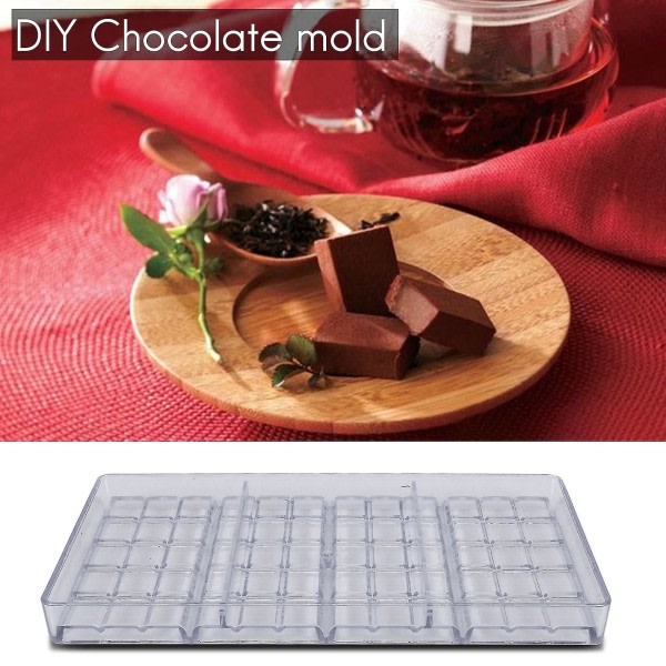 Chocolate Bar Maker C Mould Break A Bar Form Choklad Göra själv Konditorivaror Verktyg