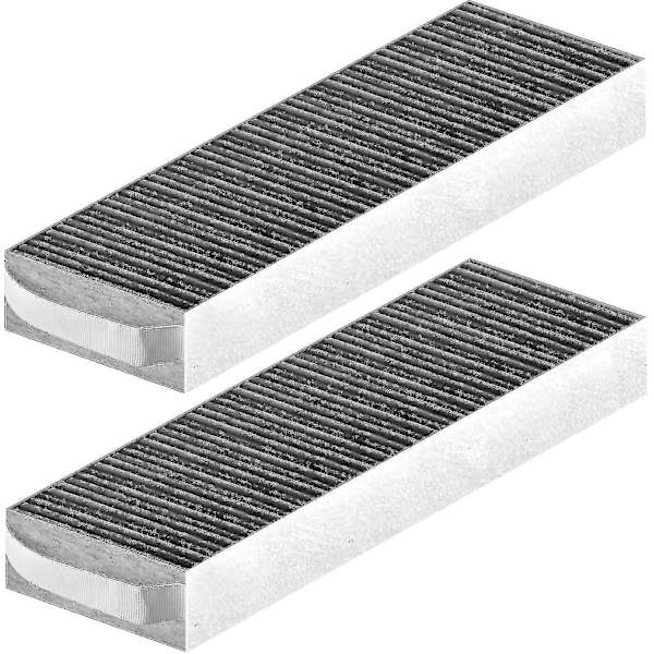 2-pakning aktivert kullfilter for Bora Pure/x Pure/s Pure ventilator, Puakf filtertilbehør erstatningsfilter nytt 2024