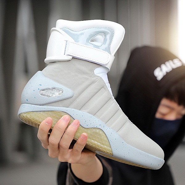 Tilbage til Fremtiden II Sorte Sneakers - 2024 Air Mag Sko - Jul 37