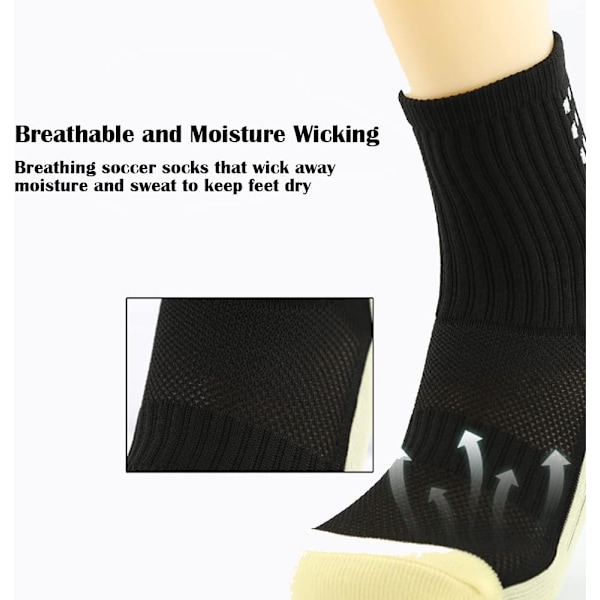 Børnefodboldstrømper Anti-Slip Fodboldstrømper Hospital Grip Atletiske