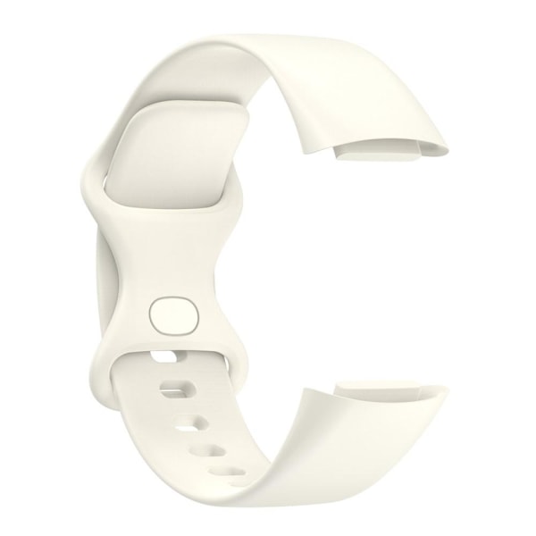 Fitbit Charge 6 / 5 Armbånd TPU (S) Beige