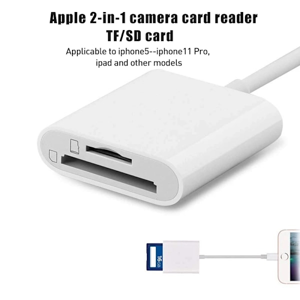 In 1 SD TF Minnekortadapter