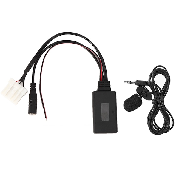 AUX-in Kabeladapter Bil Bluetooth 5.0 Mikrofon Passer for Mazda 2 3 5 6 RX8[GKS] 0.1