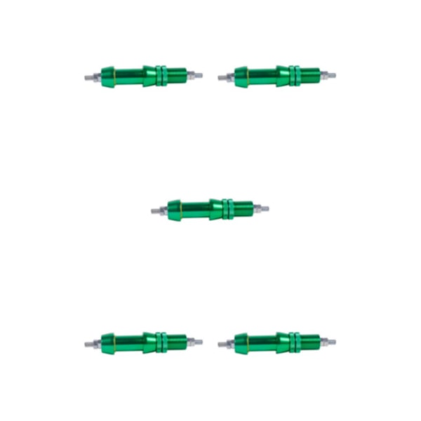 1/2/3/5 Aluminium Legering Bowfishing Flue Fiskestang Hjul Mount Hjul Grøn 21x3.5x3.5cm[GKS] Green 21x3.5x3.5cm 5Set