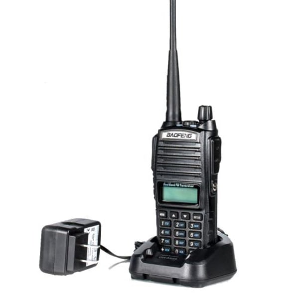 UV-82 genuine 8W Walkie talkie dual band VHF / UHF two way radio