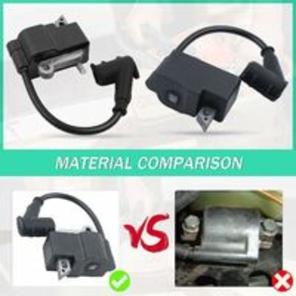 Tændspole til STIHL MS270 MS280 motorsav, Holdbar tændspolemodul Professionelt motorsavs reservedele tilbehør 1133-400-1350