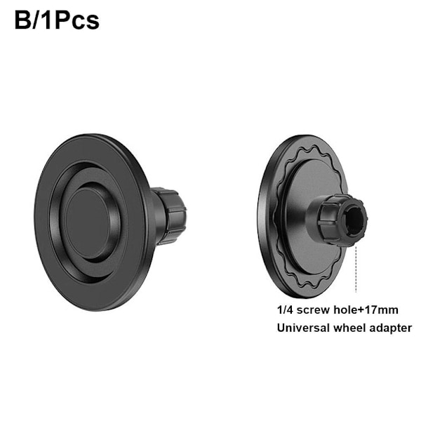 Stark magnet för magnetisk kontaktbas, hålöverföring 17m 1/4 adapter 1/4 adapter