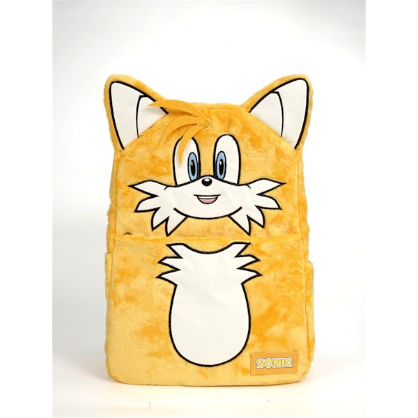 Sonic Tilbage Til Skole Rygsæk Skoletaske Taske 42x36cm, gul yellow