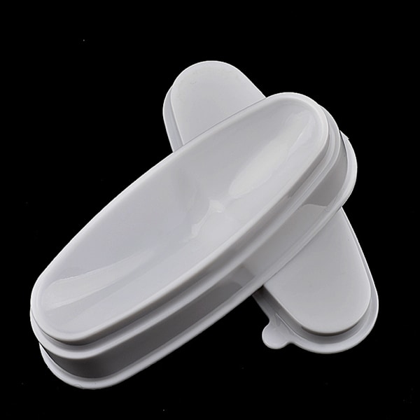 Negle Dyppe Pulver Boks Fransk Tip Bakke Manicure Negle Dyppe Beholder til Neglekunst og Makeup Værktøjer