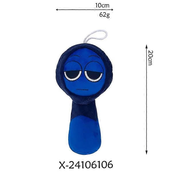 Sprunki Plyschleksak Sprunki Gosedjur Stoppad Speldocka Barn Julklappar _a Style18 (20cm)