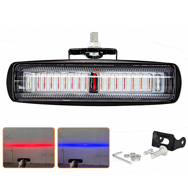 30W Gaffeltruck RØD Linje Advarselslys Arbejdslys[GKS] Red