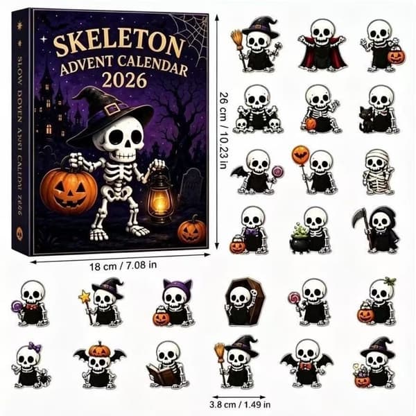 Halloween-spöke adventskalender (F) 7 26*18*3