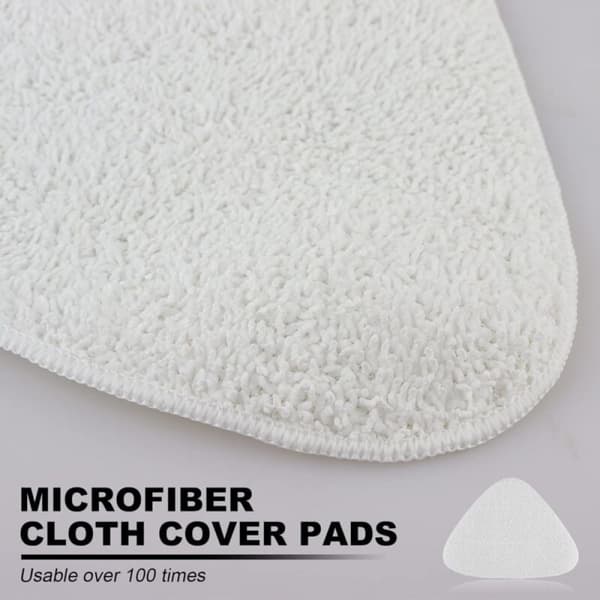 8 st Vileda Ångmopp Refill, Mikrofibermoppskydd Kompatibelt