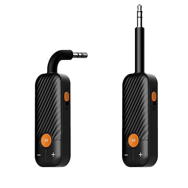 Bluetooth 5.2 Audio Receiver Transmitter 3.5MM 3.5 AUX med Mikrofon Stereo Musik Trådløs Adapter