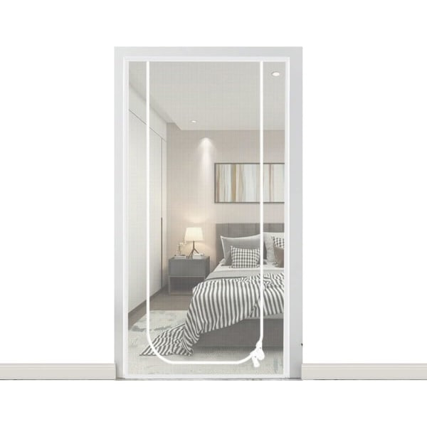 Gardiner Myggenet Lynlås Myggenet Dør 90 Cm X 210 Cm, Myggenet Dør, Myggenet, Altan Dør