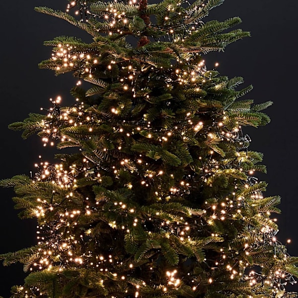 Valonauha 200 LED-valolla, 20 metriä pitkä, jouluvalaistukseen Punainen Valkoinen ja Sininen Red White and Blue 400 LEDs