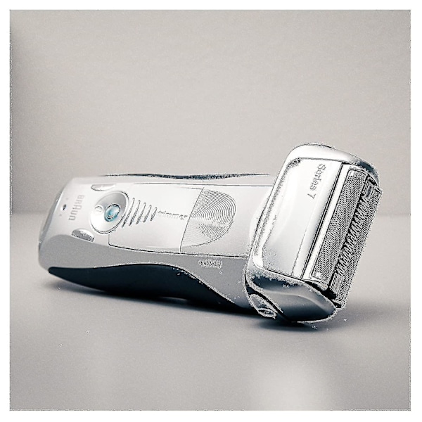 Braun Series 7 70s Elektrisk Rakhuvud Ersättningskassett - Högkvalitativ silverrakhuvud ersättning.