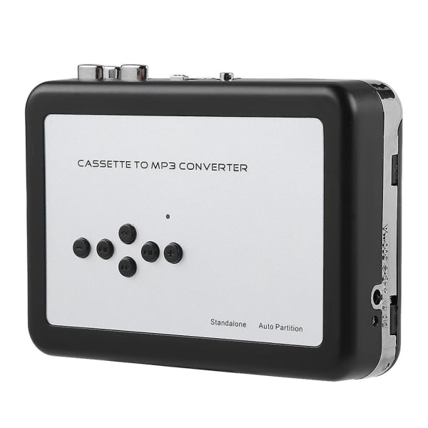Kassettomvandlare, bärbar kassettband till mp3-omvandlare USB Flash Drive Audio Musikspelare, Kassett till Mp3-spelare