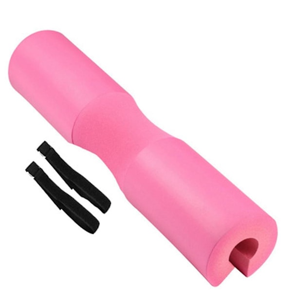 Skivstångshalskydd för hantlar Skumskydd Skivstångsskydd Stöd för gym (Rosa)