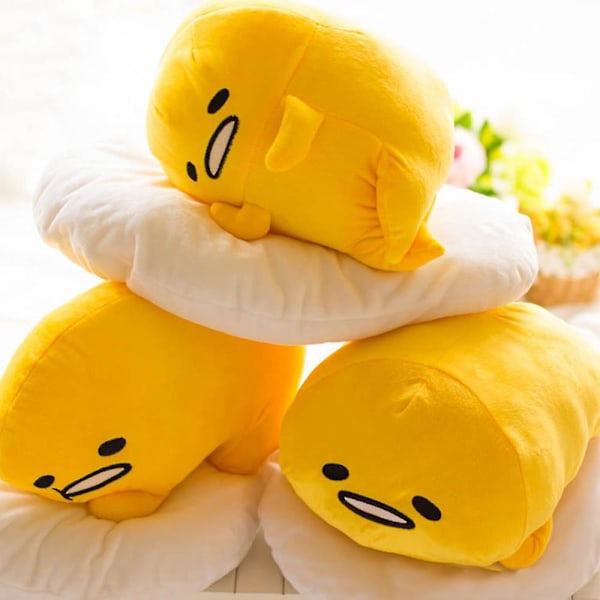 Yh-40*30cm Gudetama Lat Ägg Ägg Jun Plyschleksak Äggula Side lying