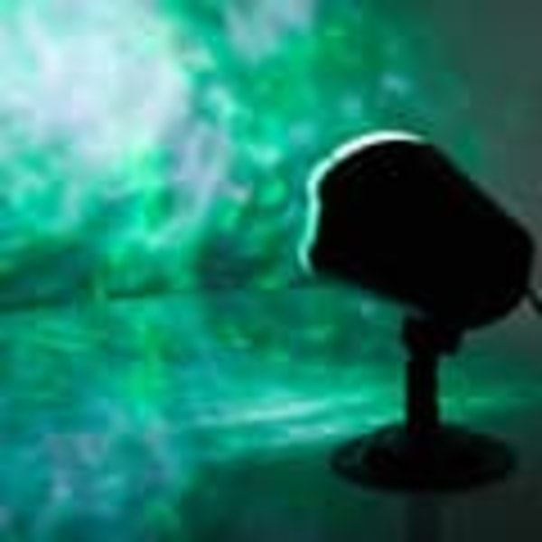 Dekorativ LED-lampa med laserprojektor och fjärrkontroll för stjärnklar himmel