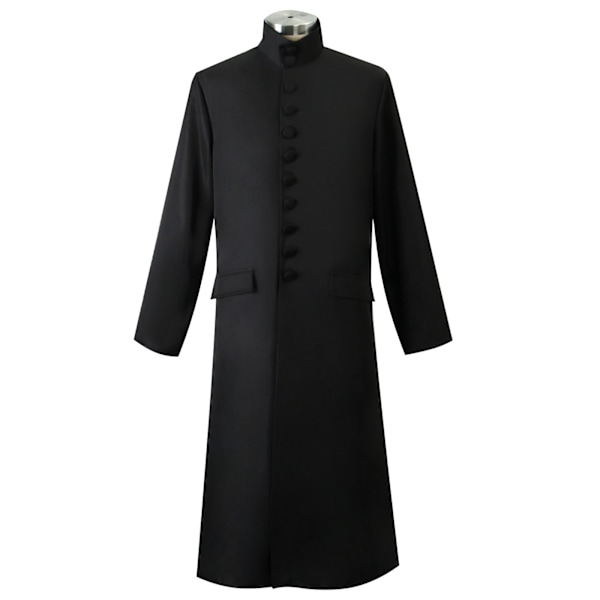 Professor Severus Snape cosplay-asu Halloweeniin ja jouluun WV Musta Black XXL